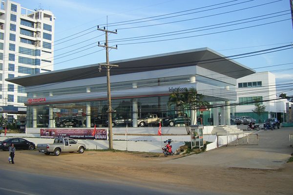 New Showroom Toyota Songkhla